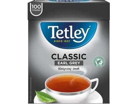 Tetley Tetley klassisk earl grey svart te 100 tb
