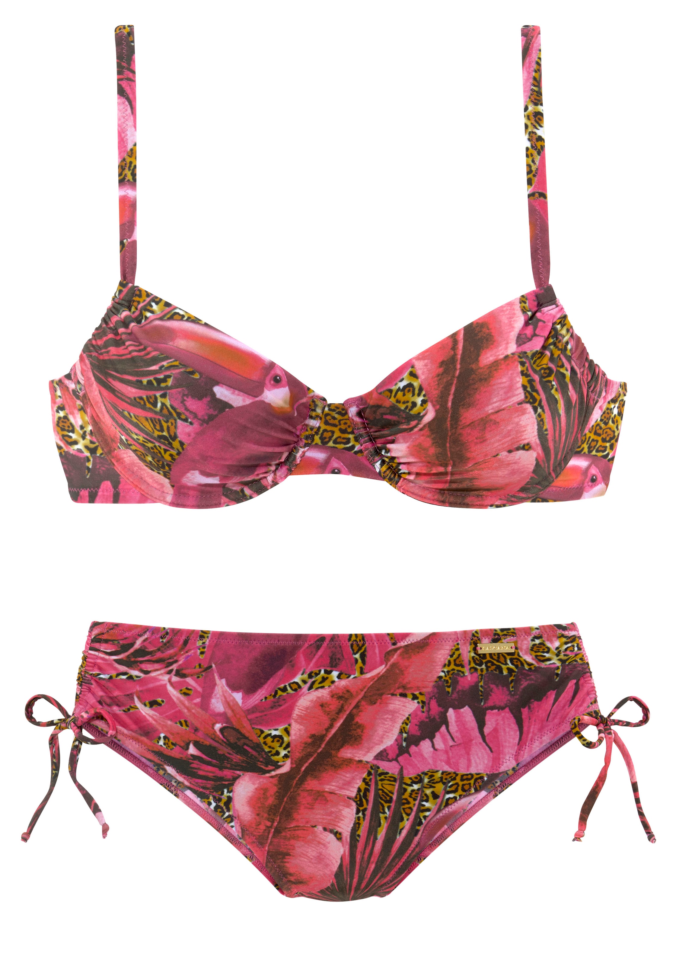 LASCANA Bügel-Bikini mit höher geschnittener Hose