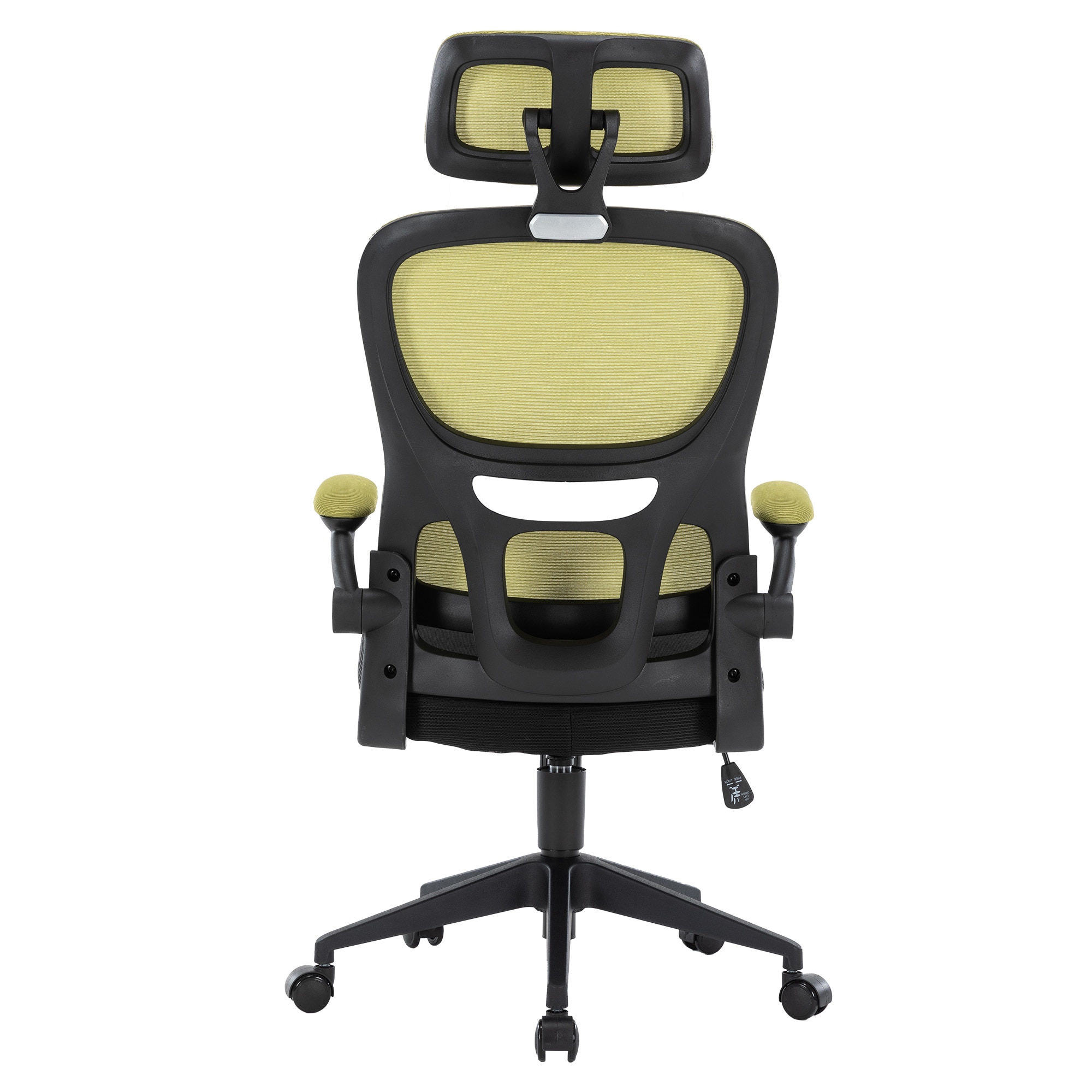 Flexibler Bürostuhl in moderner Mesh-Optik ergonomischer Schreibtischstuhl mit Nacken- und Lordosenstütze Gamingstuhl mit atmungsaktiver Netzrückenlehne und Wippfunktion