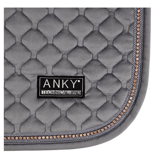 Zadeldek ANKY Velvet Stones Grijs
