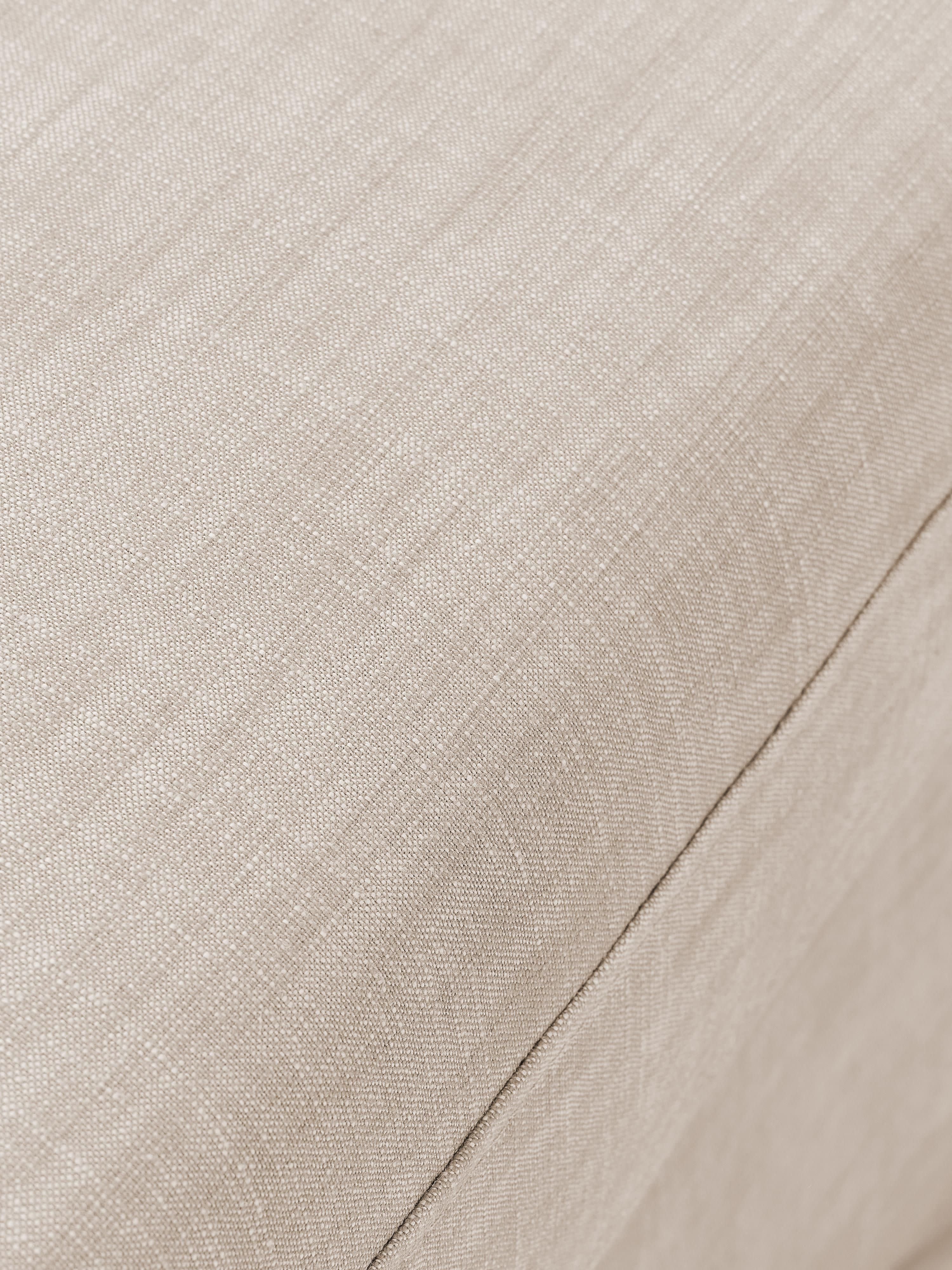 Modulaire bank Russell (4-zits) met poef (links/rechts)