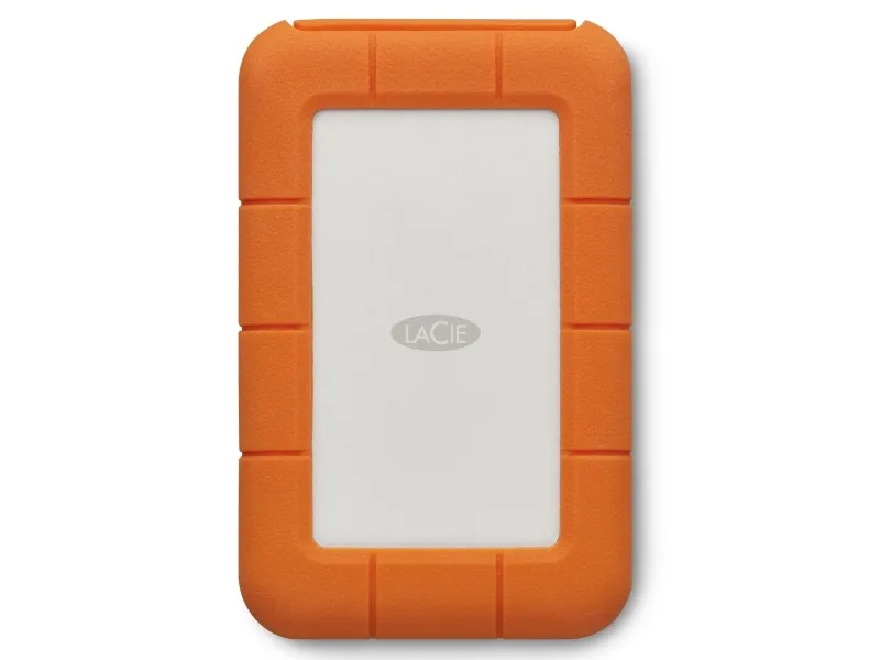 LaCie Rugged USB-C STFR5000800 - Harddisk - 5 TB - ekstern (bærbar) - USB 3.1 Gen 1 (USB-C stikforbindelse) - med 2 års Rescue Data Recovery Service Plan