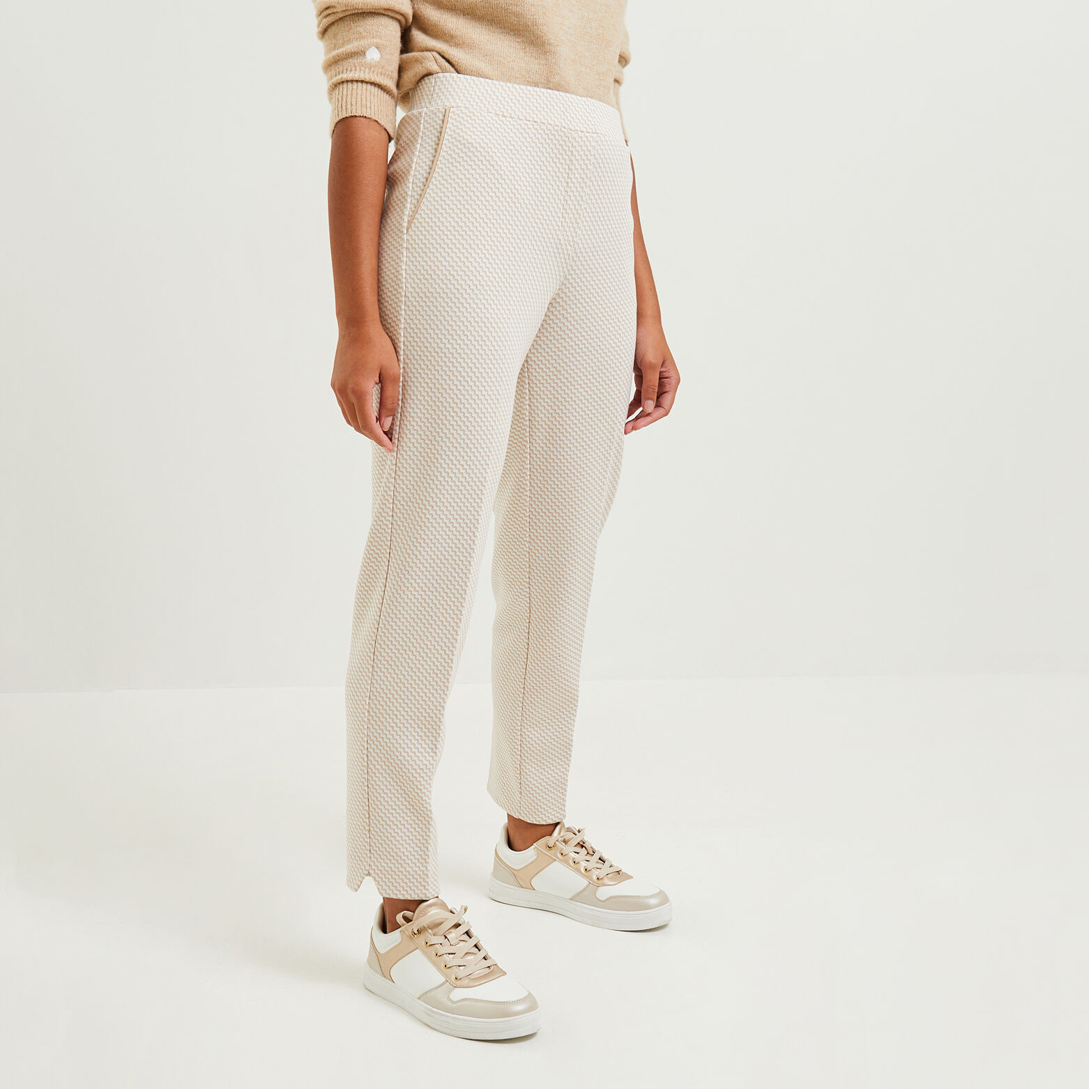 Pantalon en maille femme