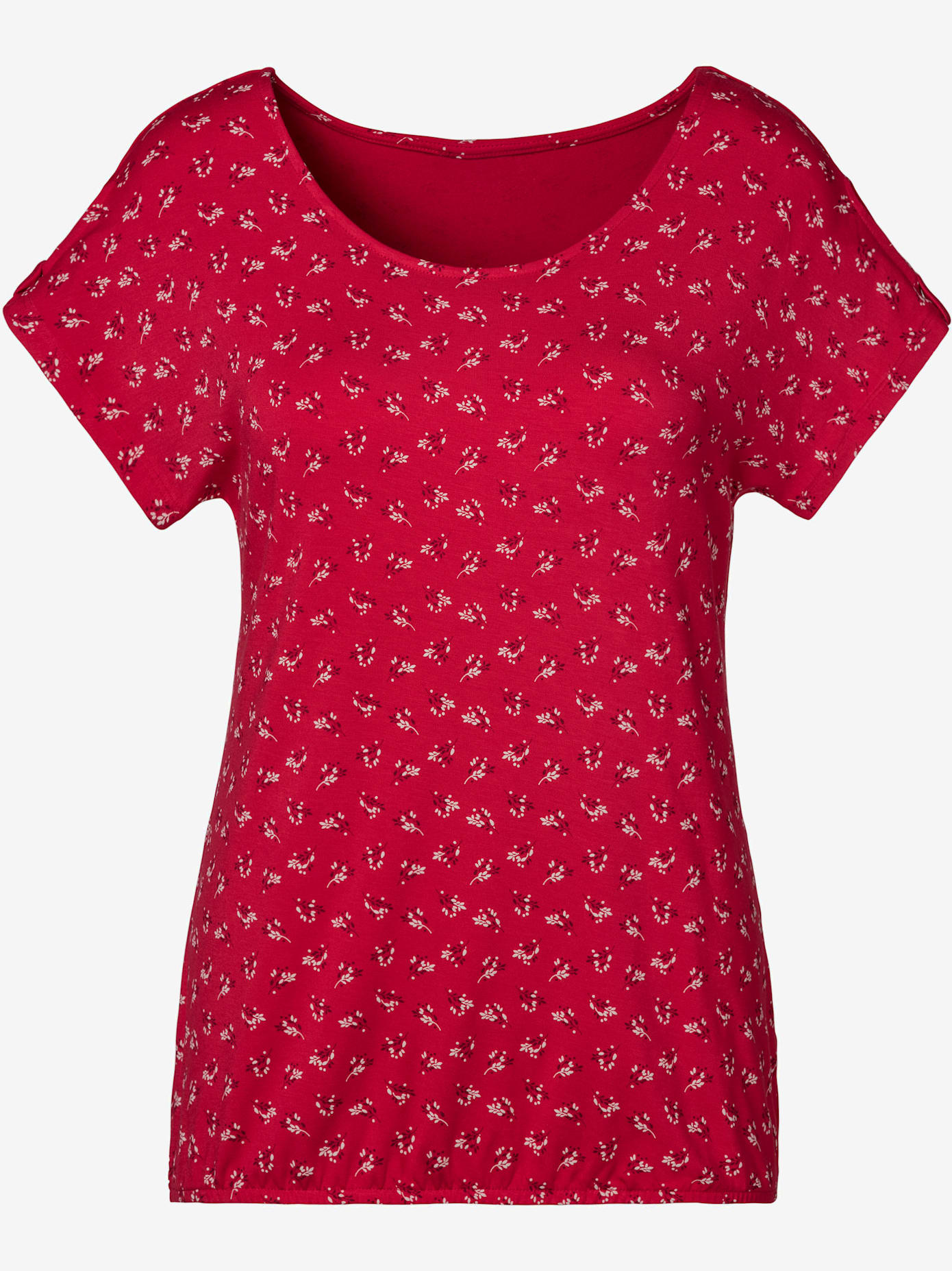 T-shirt petit nœud et découpe au niveau des manches
