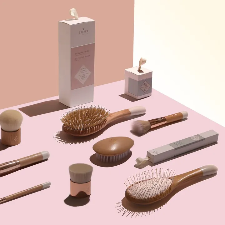 Bachca Brosse enfant à picots souples et poils de sangliers