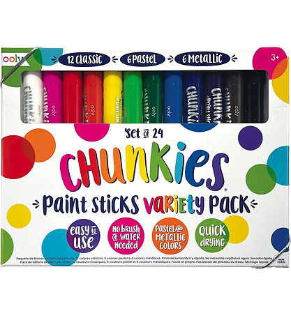 Ooly Filzstifte - Chunkies Paint Sticks - 24 st.