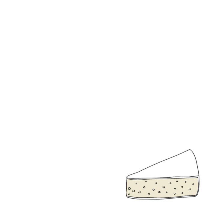 Greetz | Denken aan kaart | brie | met naam