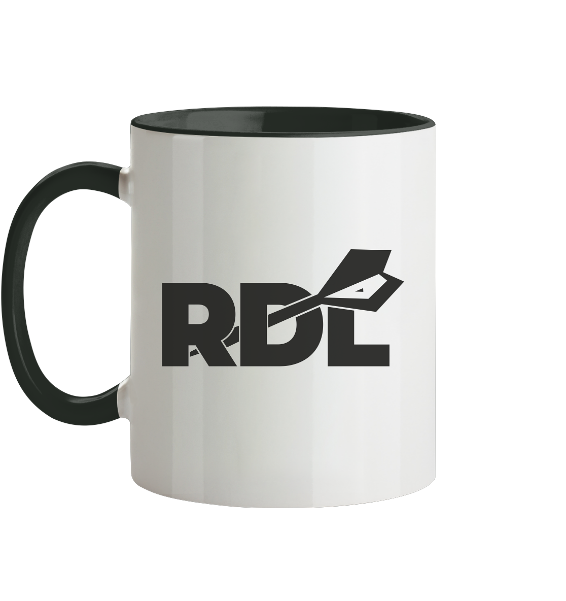 DartSturm - RDL Schwarz - Tasse zweifarbig