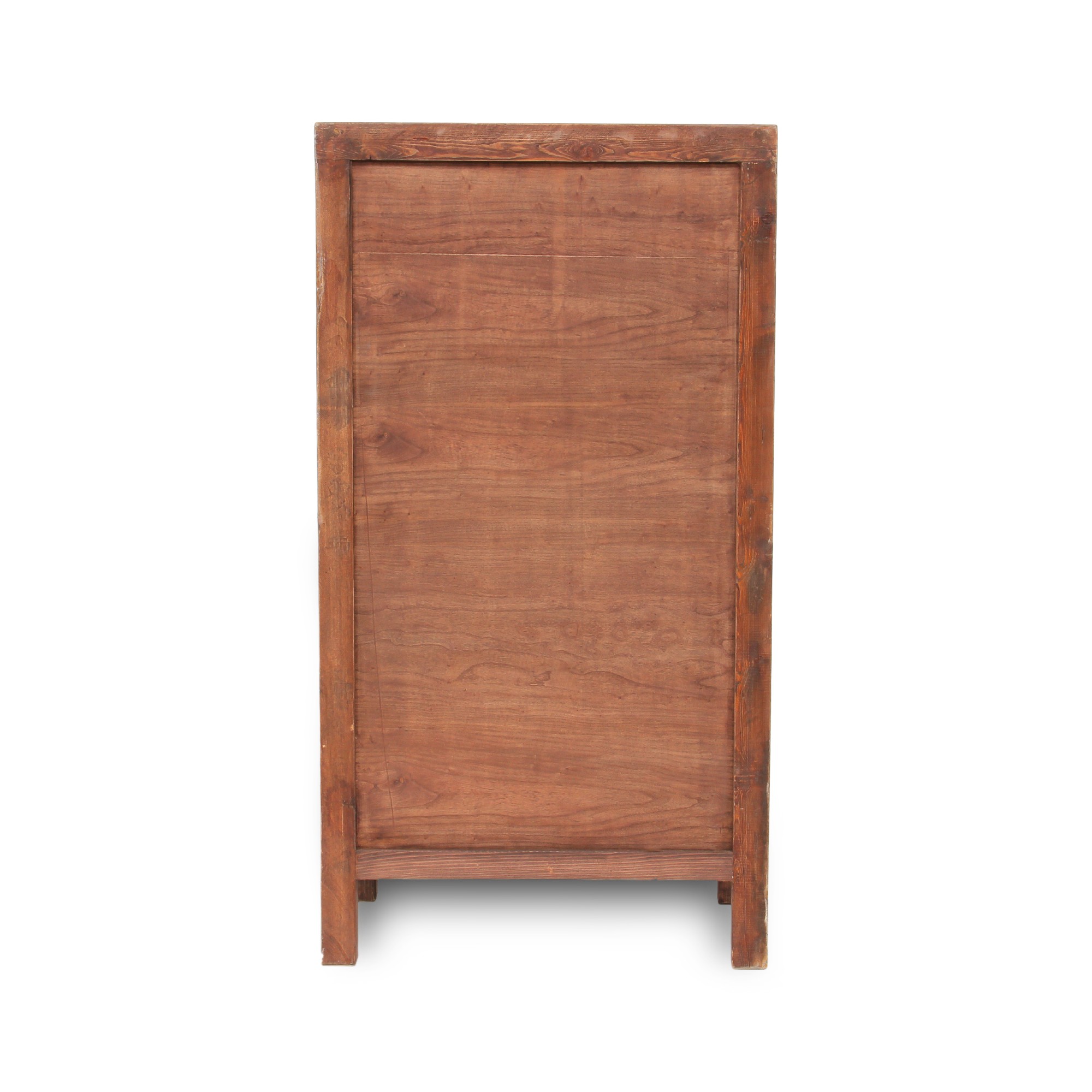Schrank aus Pinienholz, 2 Türen, natur, T 45 cm, B 75 cm, H 140 cm von fischer's lagerhaus