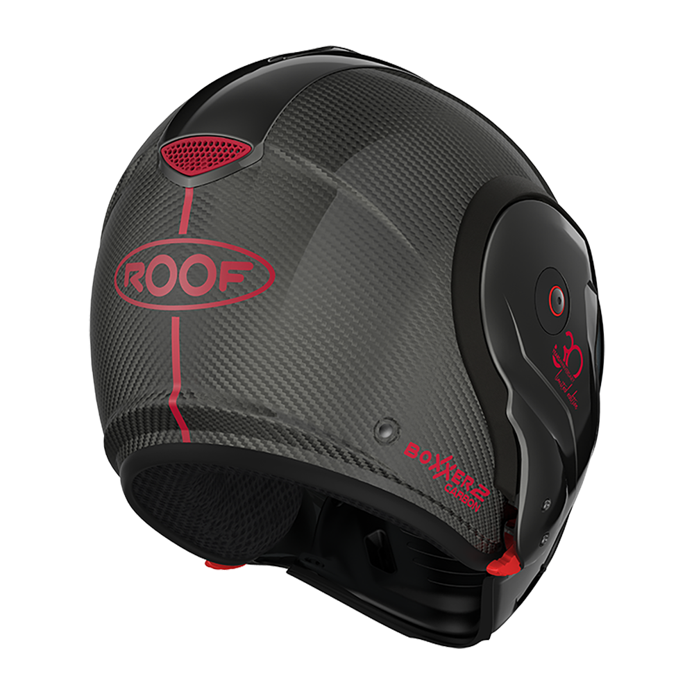 Roof - Casque Boxxer 2 Carbon Thirty Titane