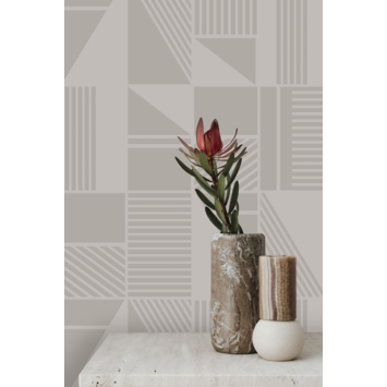 Vliesbehang Amia soft naturel (dessin 139725)