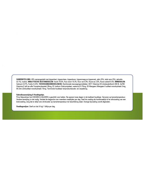 Prins Naturecare Cat 200 g - Kattenvoer