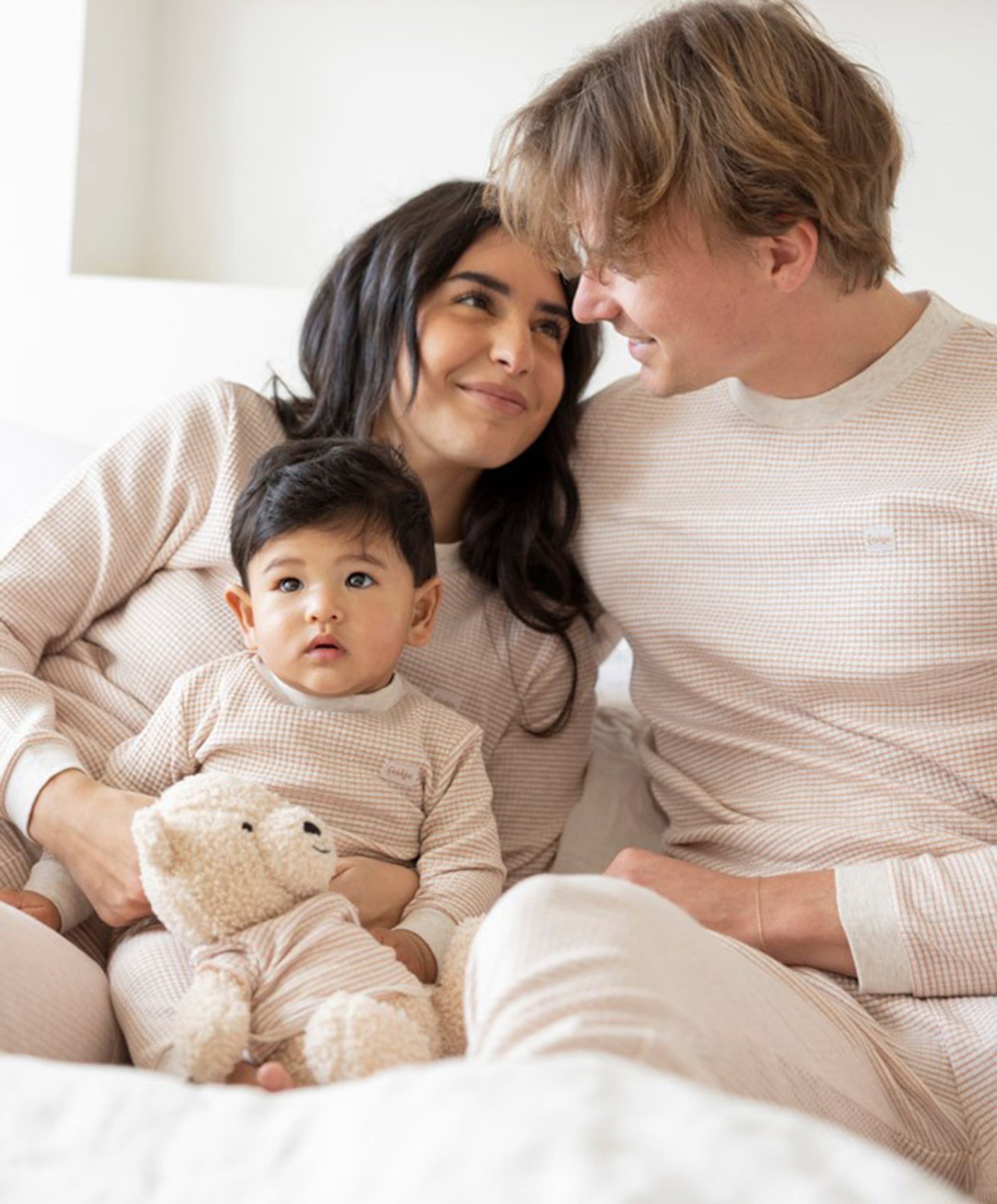 Feetje Uniseks pyjamaset  bruin