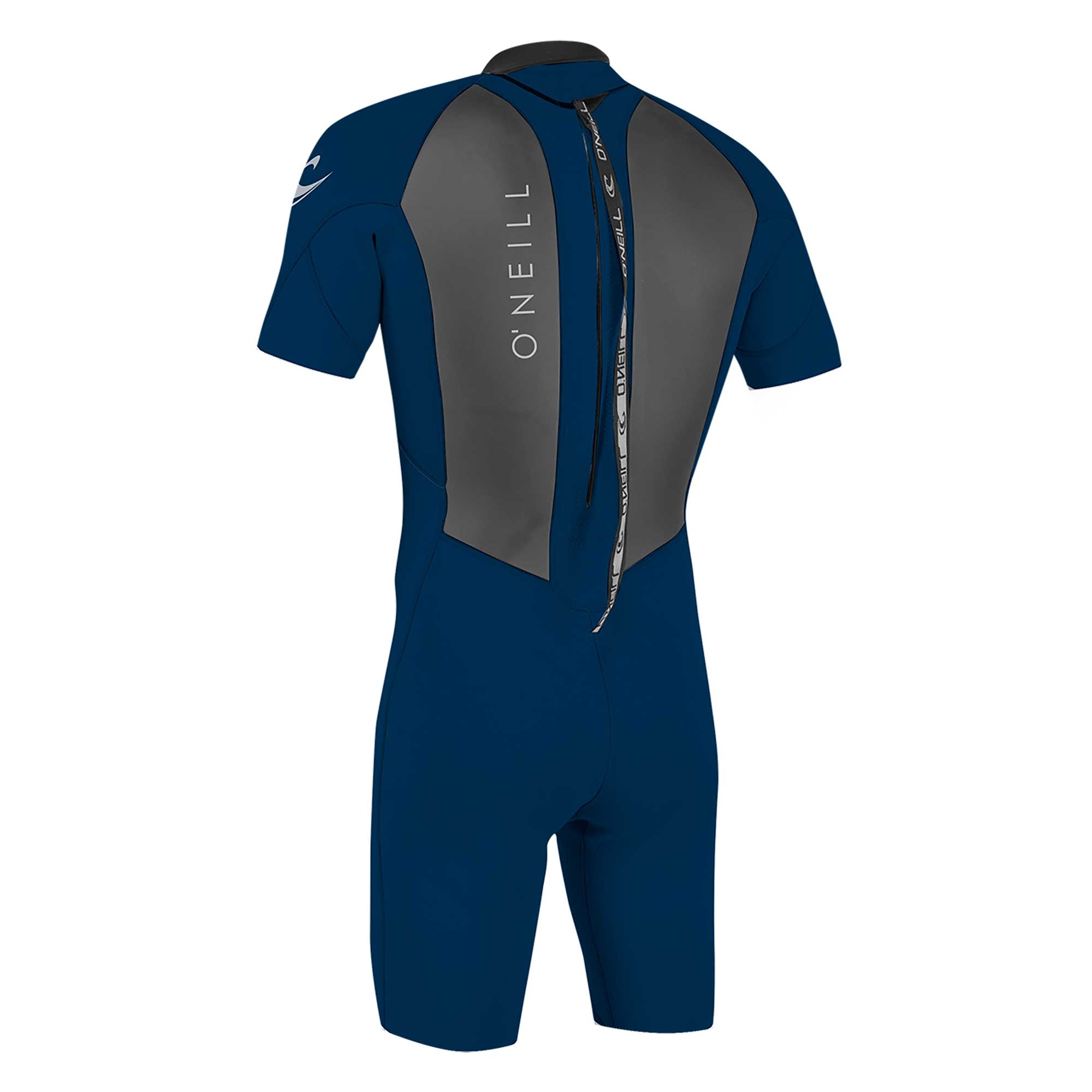 O'Neill Reactor 2 Back Zip - 2mm - Manche courtes Shorty Abyss/Abyss