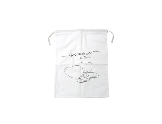 FACKELMANN - Boîte alimentaire Sac de conservation pour pommes de terre en coton eco friend...