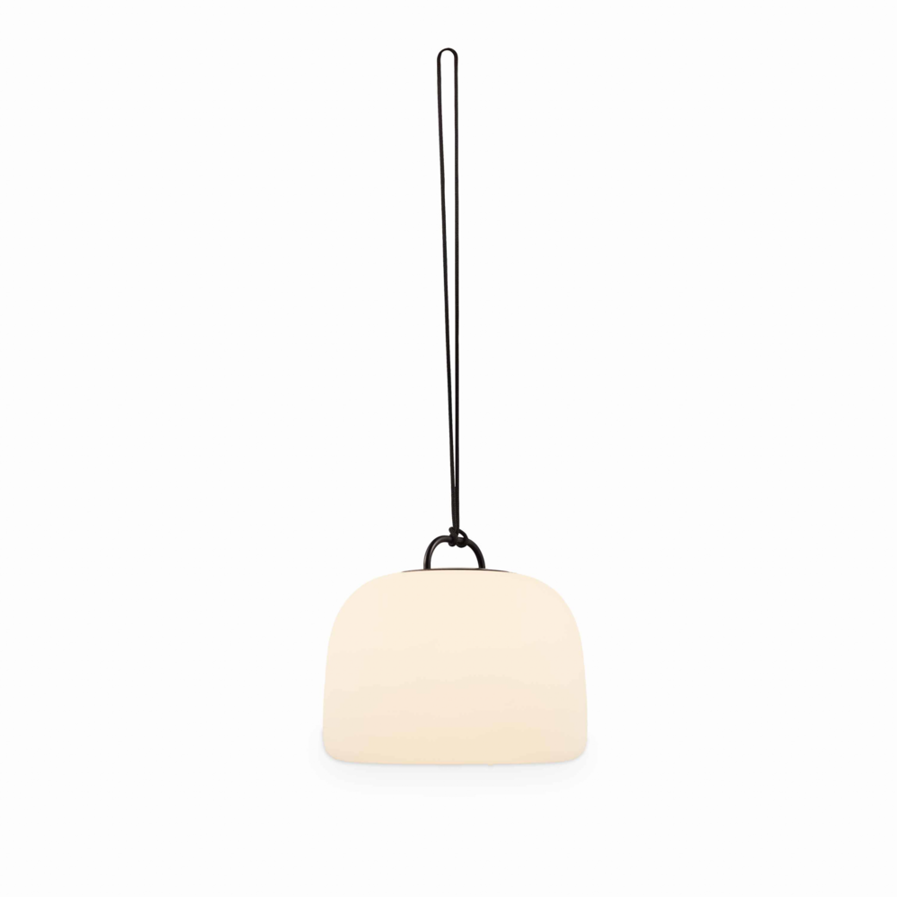 Lampe extérieure led 3 en 1 – tripada xl– lampe extérieure en plastique. Ø36cm rechargeable. À suspendre. Avec trépied 1m et corde