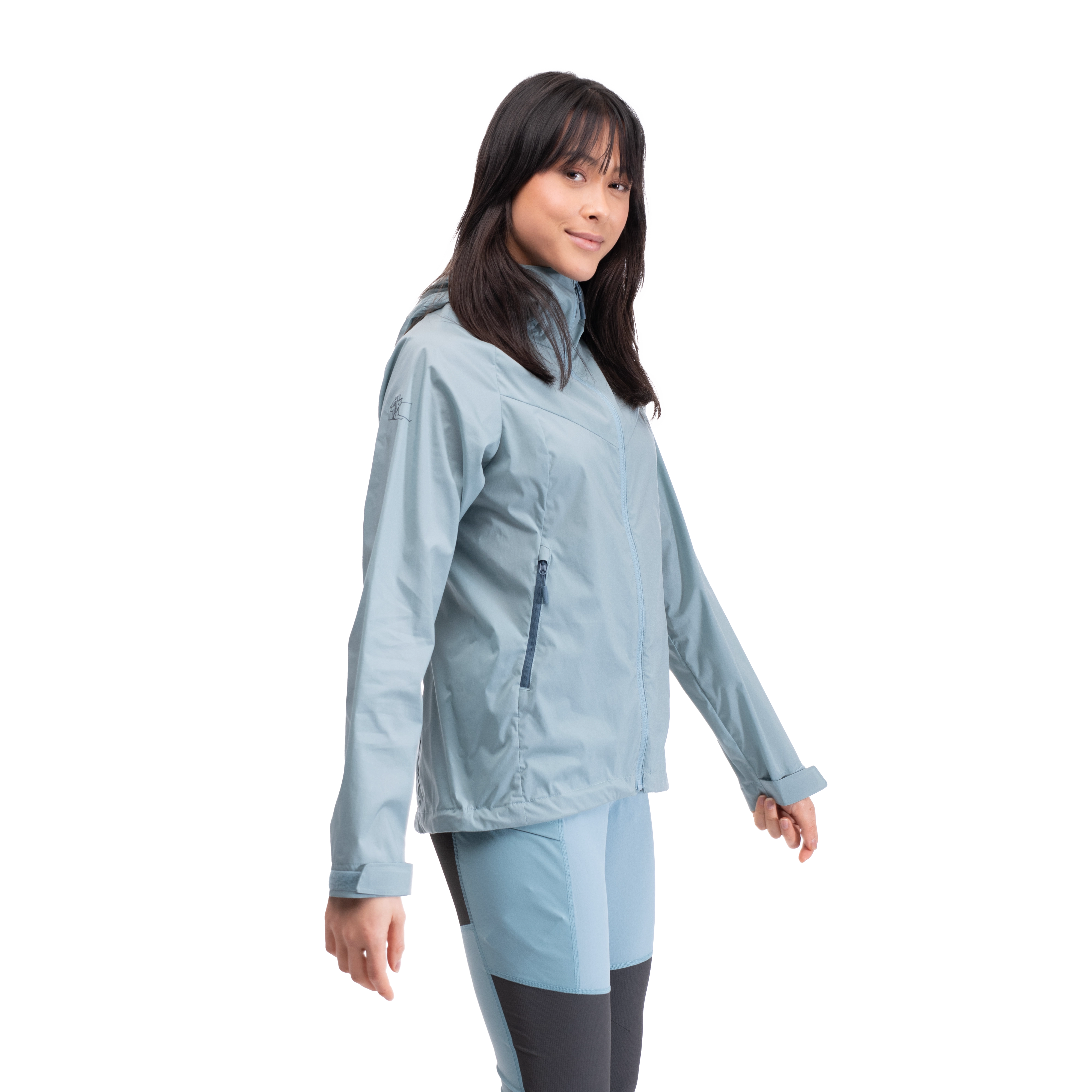 Microlight W Jacket Smoke Blue