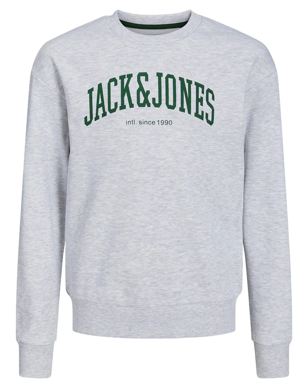 Sweatshirt JJEJOSH in white melange