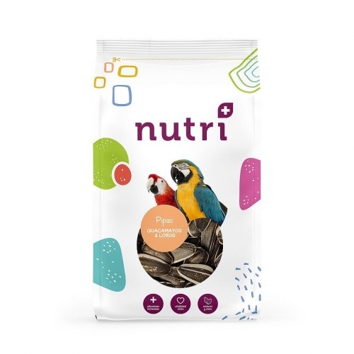 Sementes de girassol Nutri+ com sabor natural para papagaios