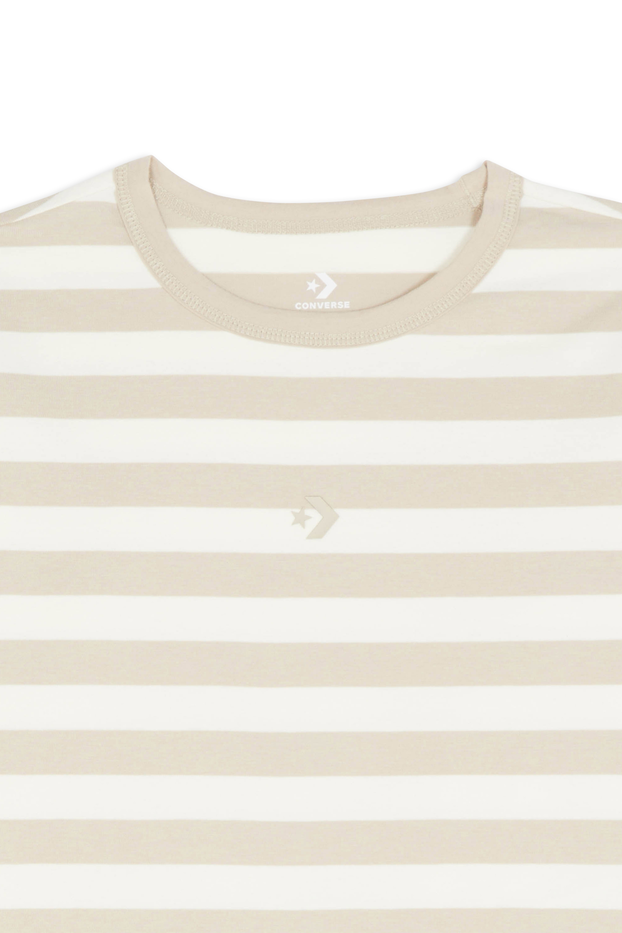 CONVERSE T-shirt CHEVRON BABY TEE STRIPES LS Multicolore