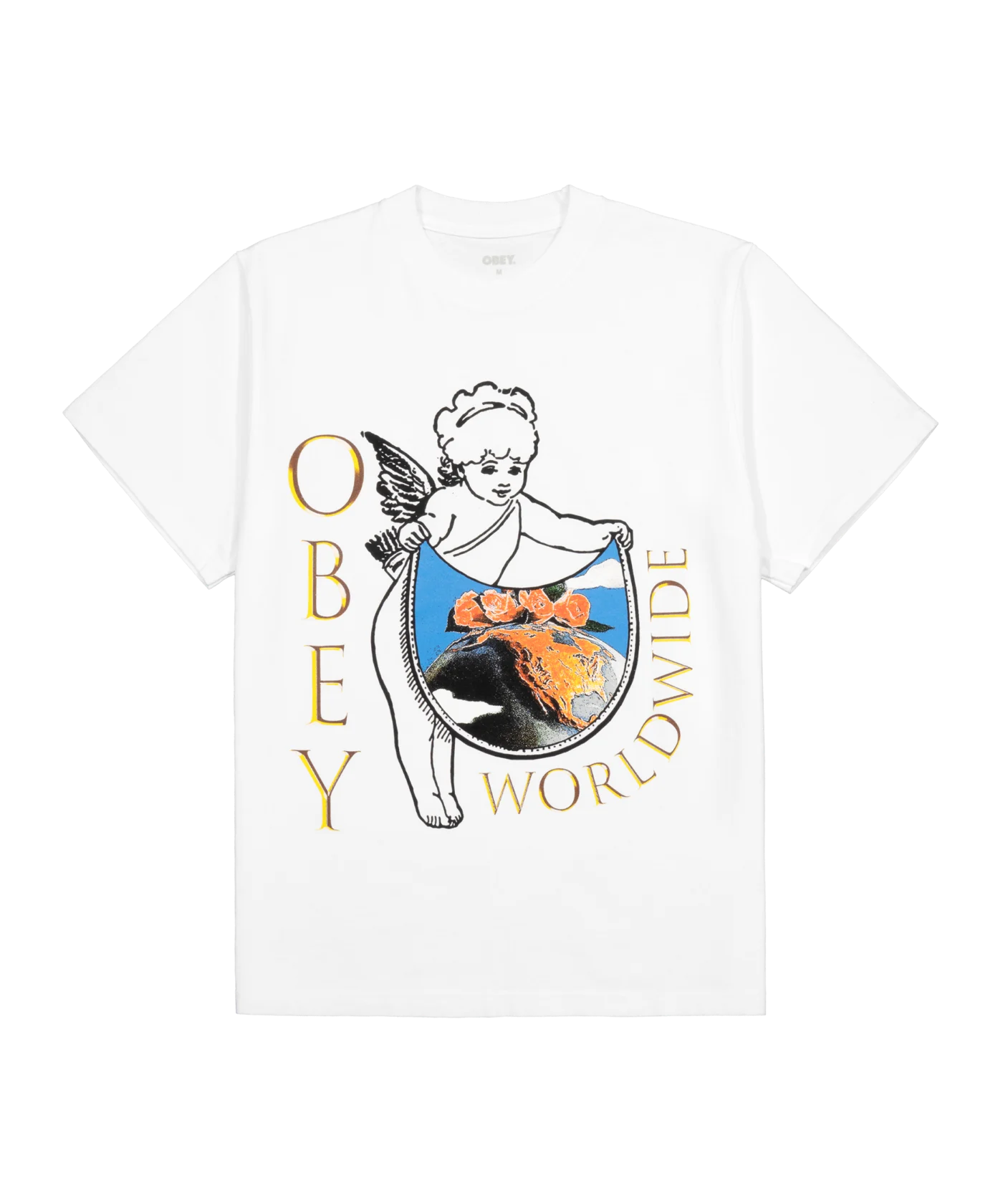 Obey Seraphim T-Shirt Damen Weiss
