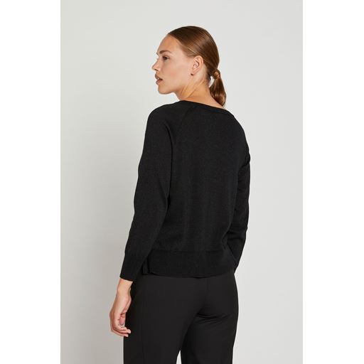 PBO Bekka Striktrøje, Black, XXL
