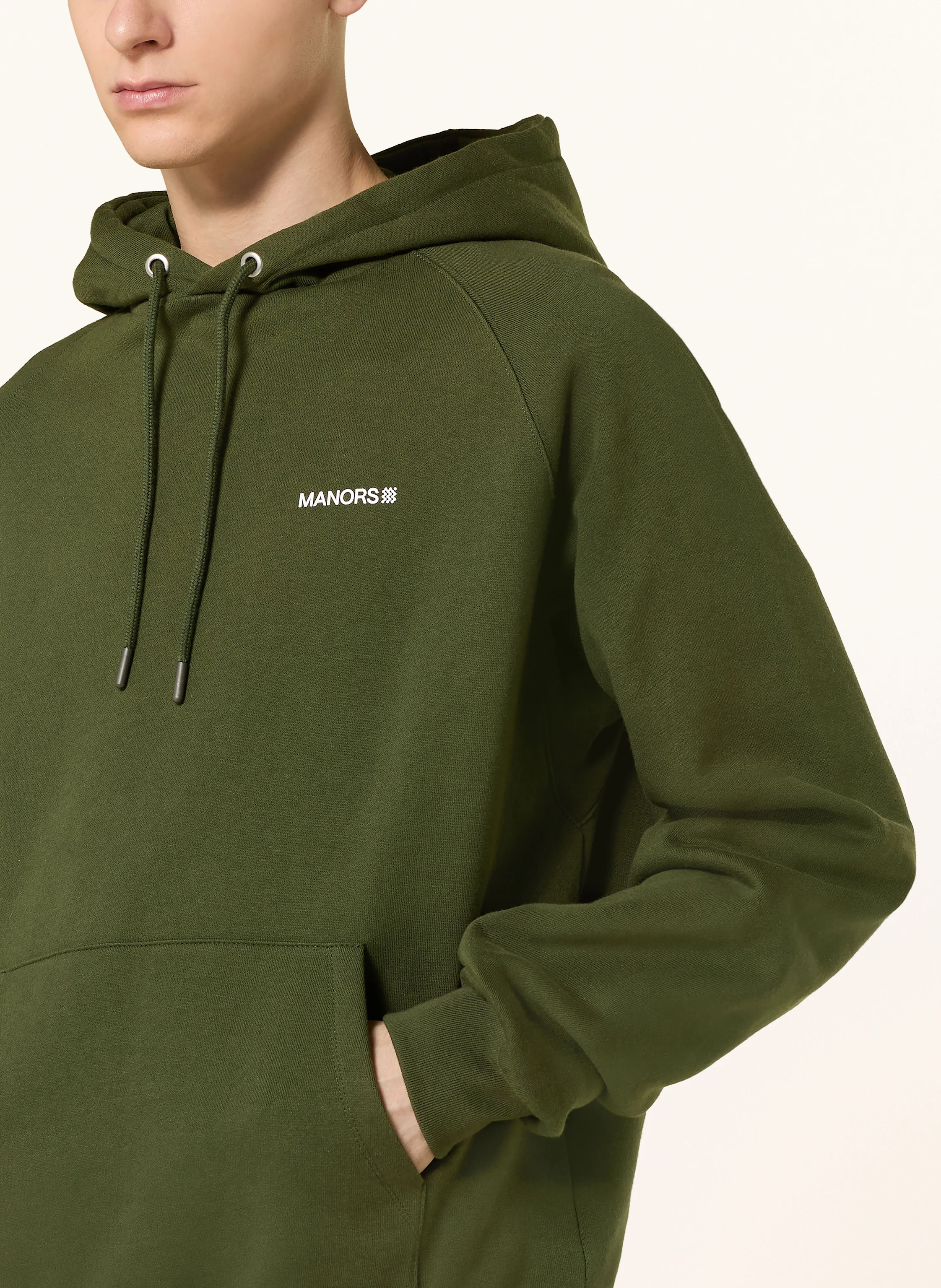 MANORS Hoodie ORGANIC LOGO