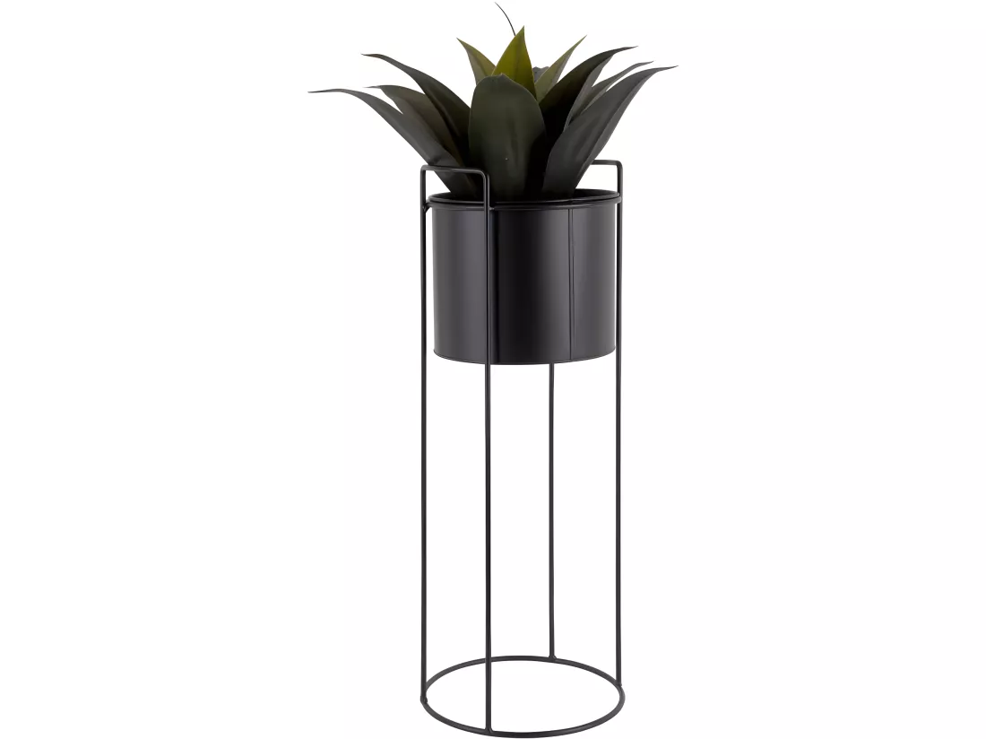 Set de 3 supports à plantes ronds en métal Essence