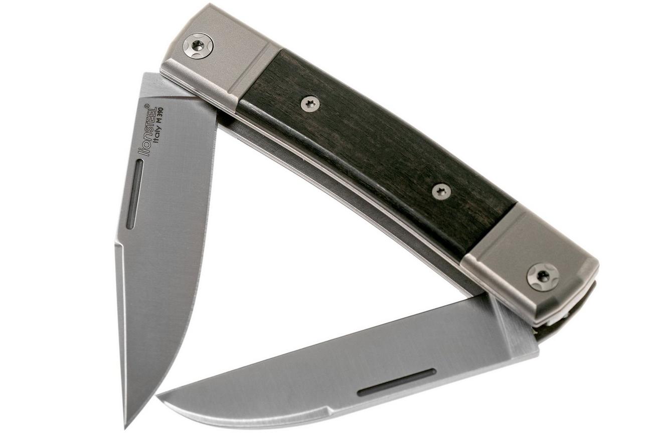 LionSteel BestMan BM13 EB Ebony slipjoint zakmes
