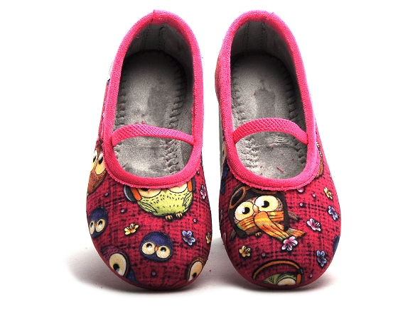 La maison de l espadrille chaussons enfant 6327 rose