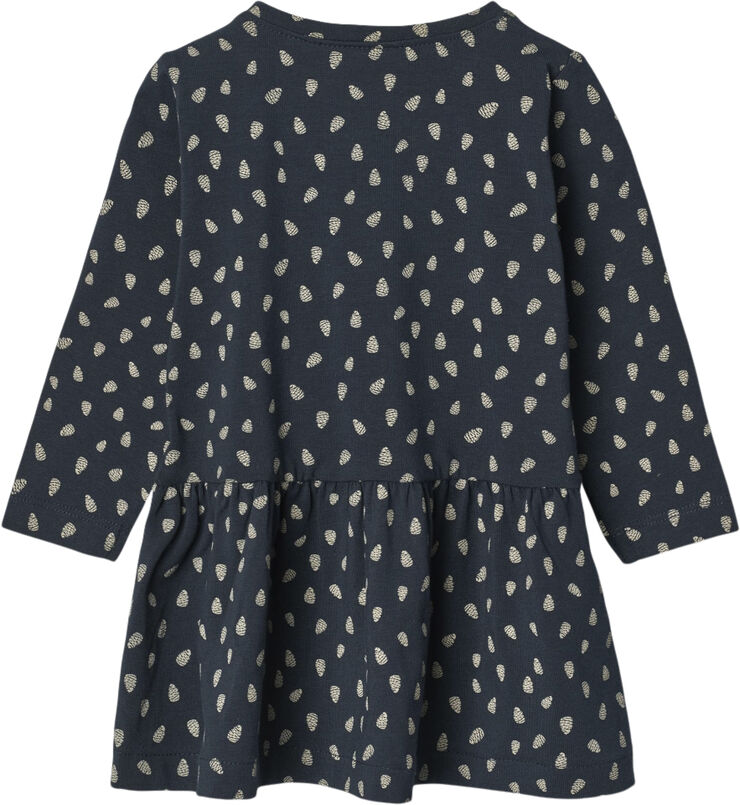 Wheat Jersey Kjole Bessie Navy sprucecone
