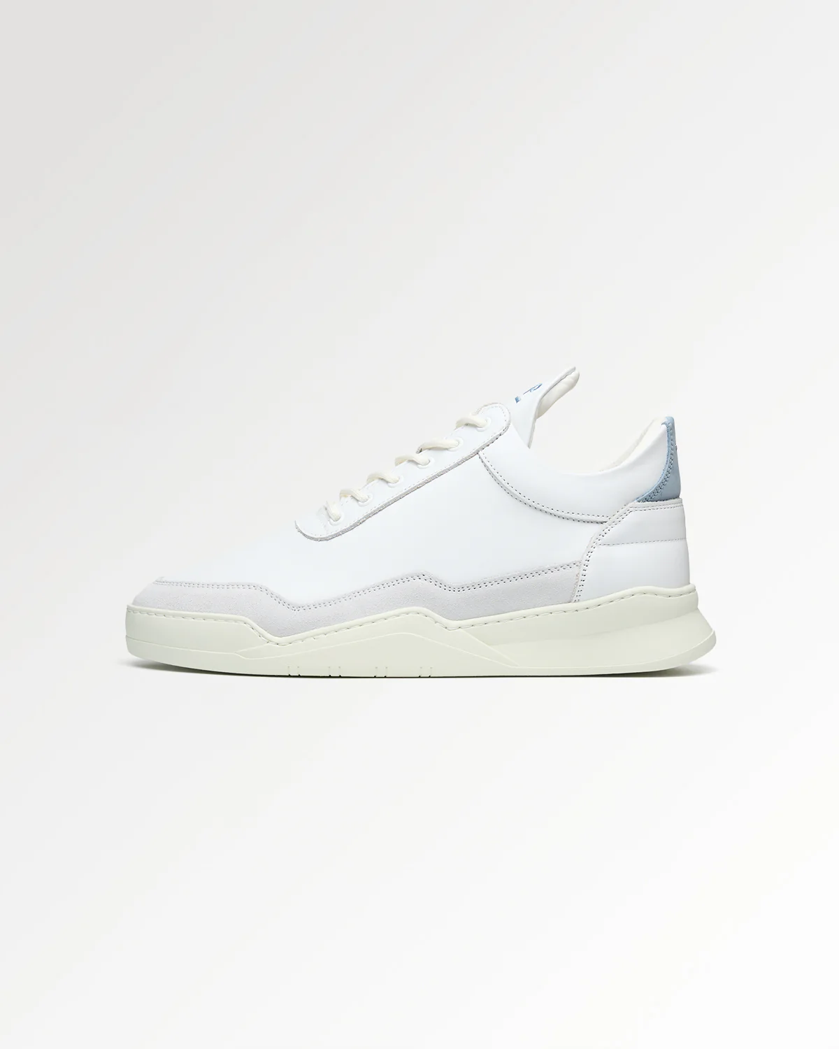 Low Top Ghost White / Sky Blue