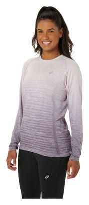 Maillot manches longues Asics Seamless Violet/Rose Femme