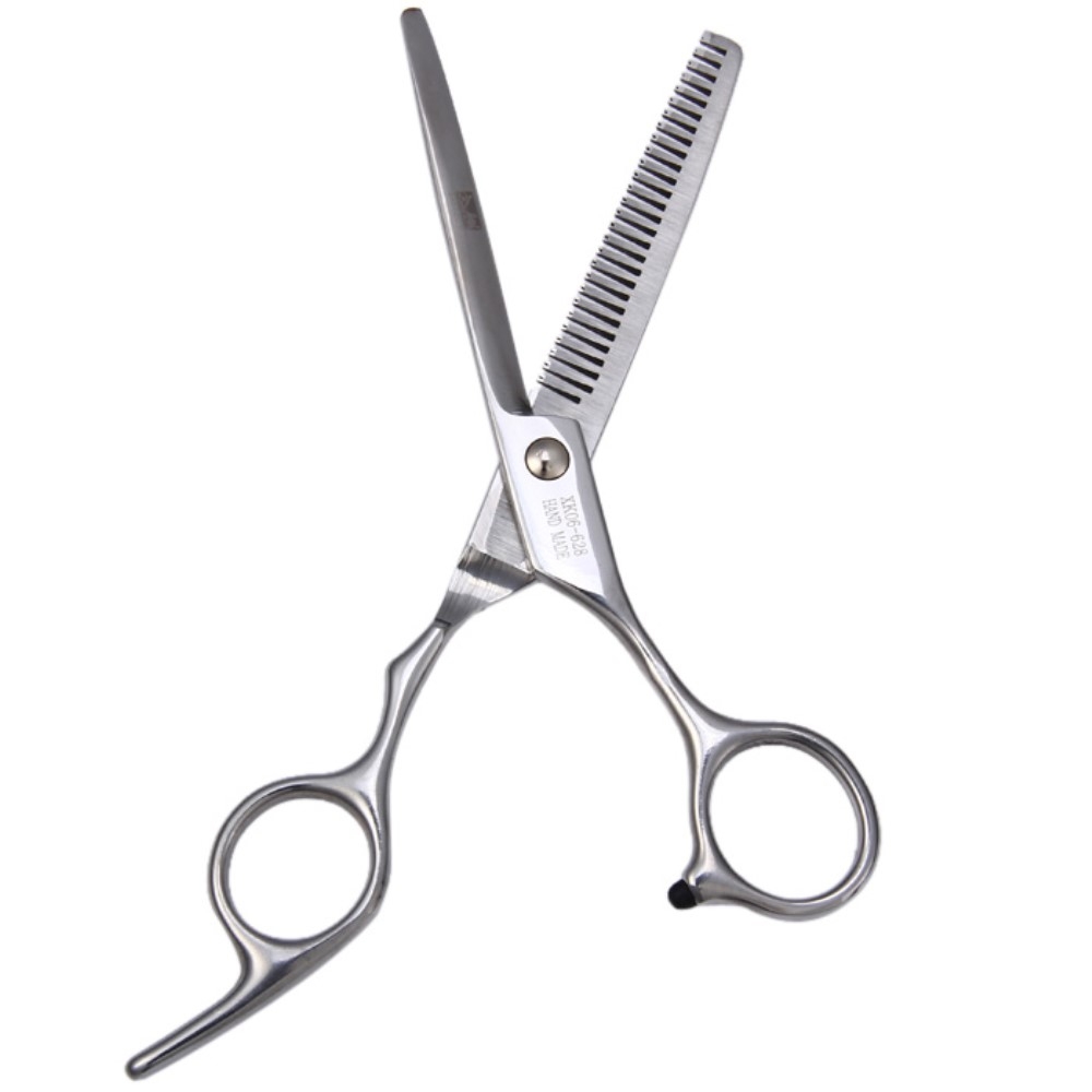 Haarschere Modellierschere Ausdünnschere Rostfreier Edelstahl - Silber