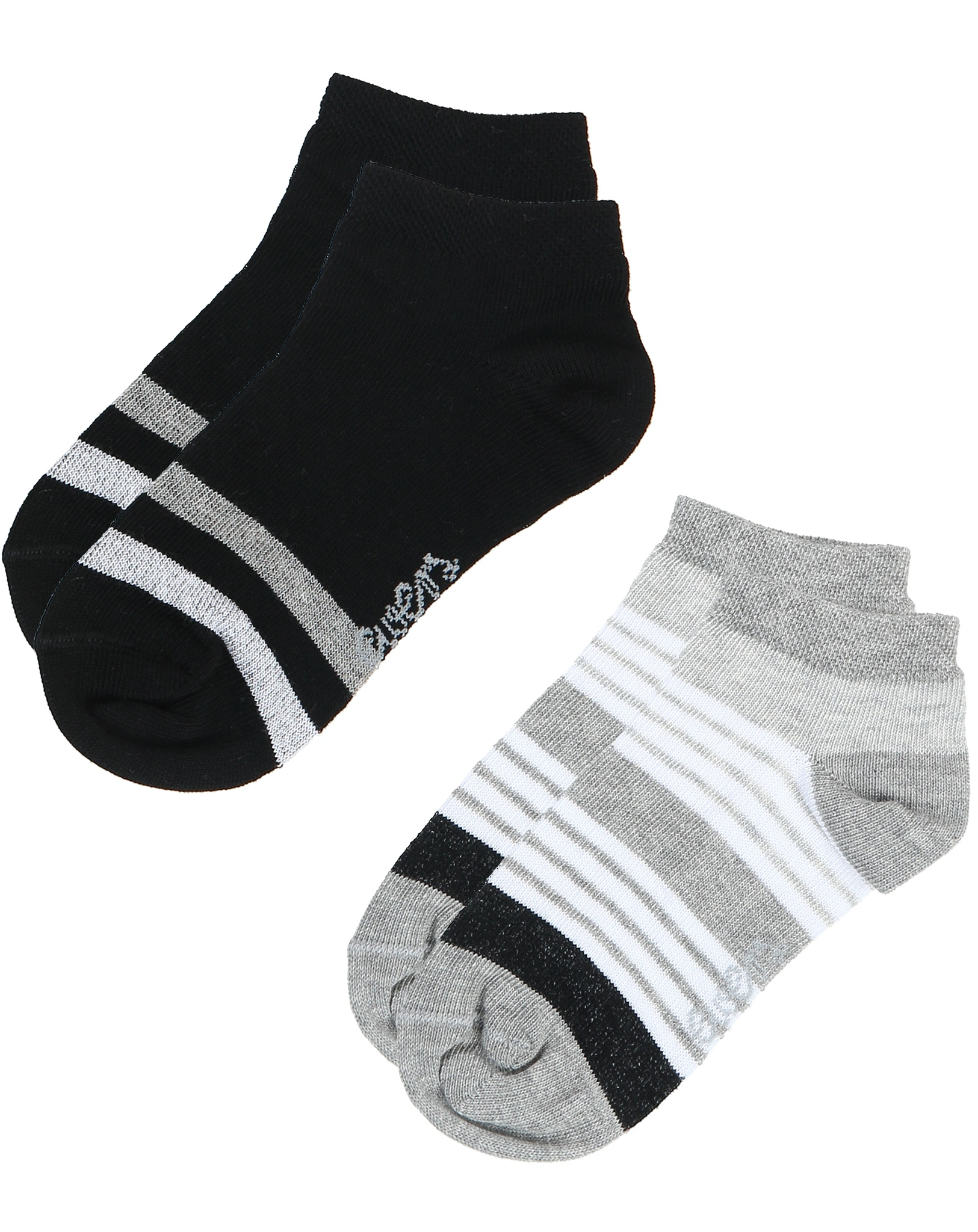 Sneakersocken RINGEL 6er Pack in blau/schwarz