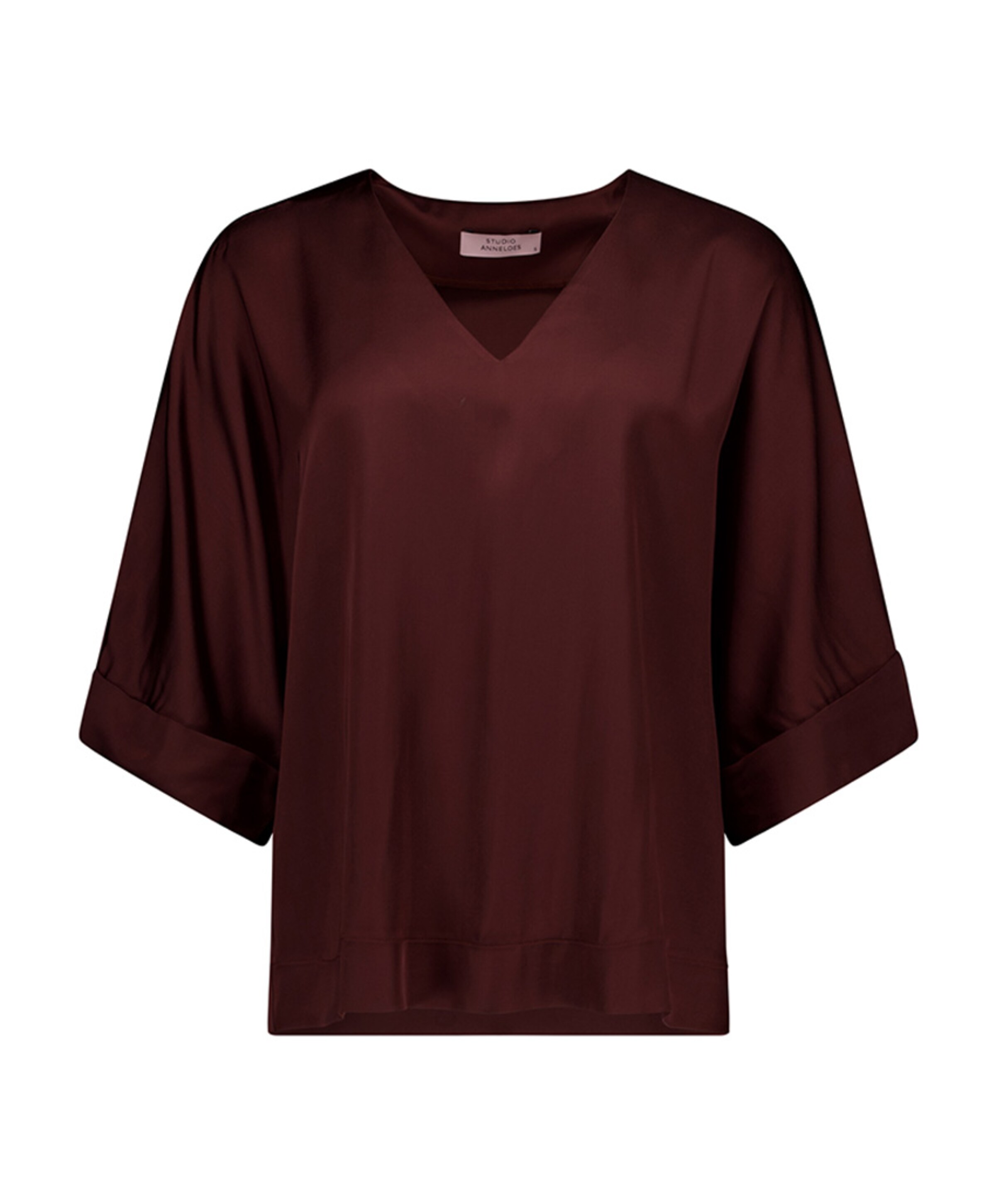 Studio Anneloes Dames blouse bruin