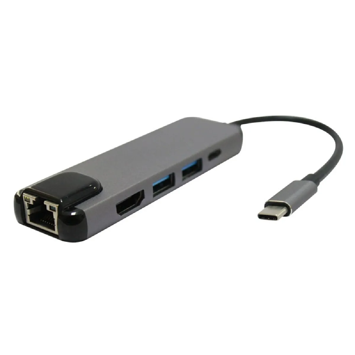 Wewoo USB-C Hub - HDMI + Ethernet