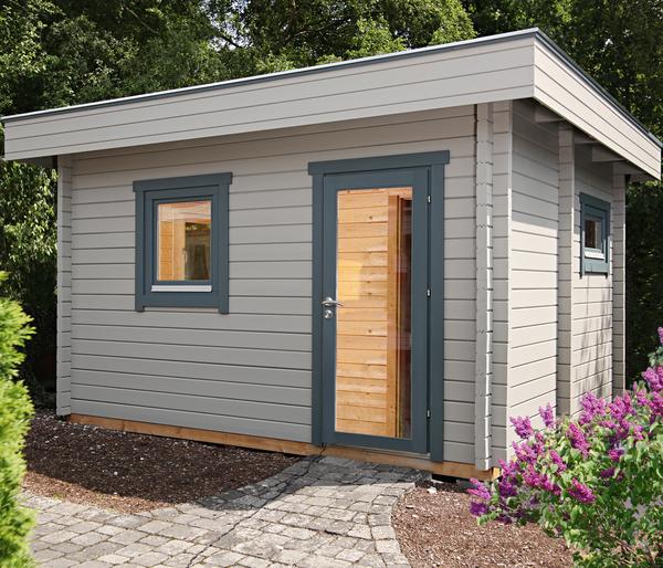 Wolff Finnhaus Saunahaus de luxe Keijo 70, ca.