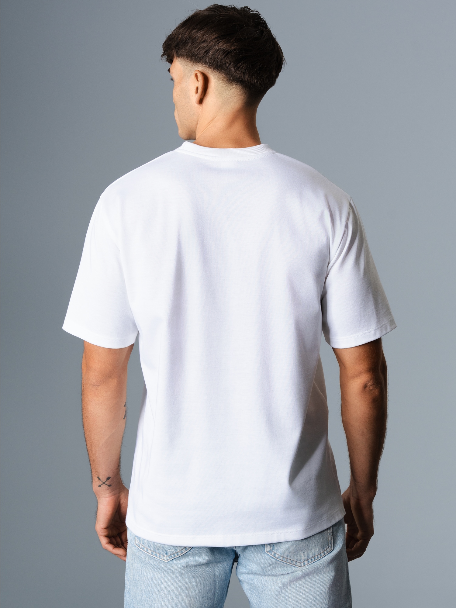 Heavy Oversized T-Shirt Weiss