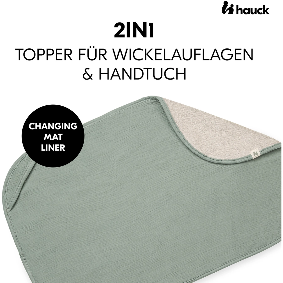 hauck Topper für Wickelauflage Sage