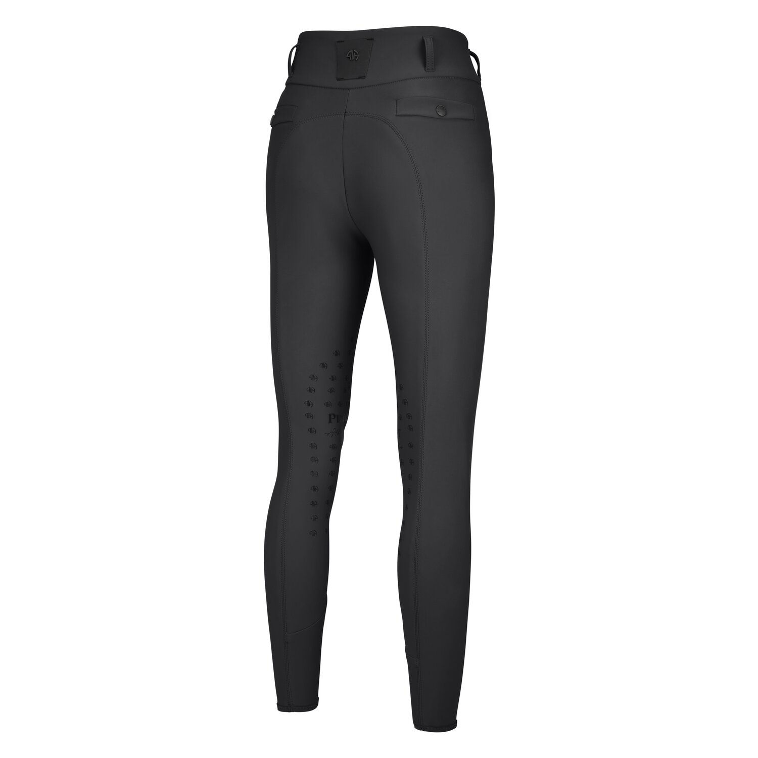 PIKEUR Grip-Kniebesatz-Reithose Highwaist - anthracite