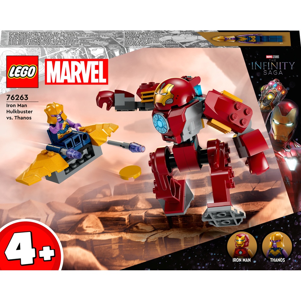 LEGO Marvel 76263 Iron Man Hulkbuster vs. Thanos Set