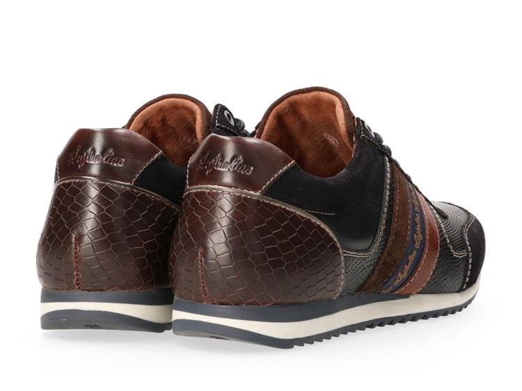 Australian Footwear Camaro leather Blue-Tan-Brown (SIX)