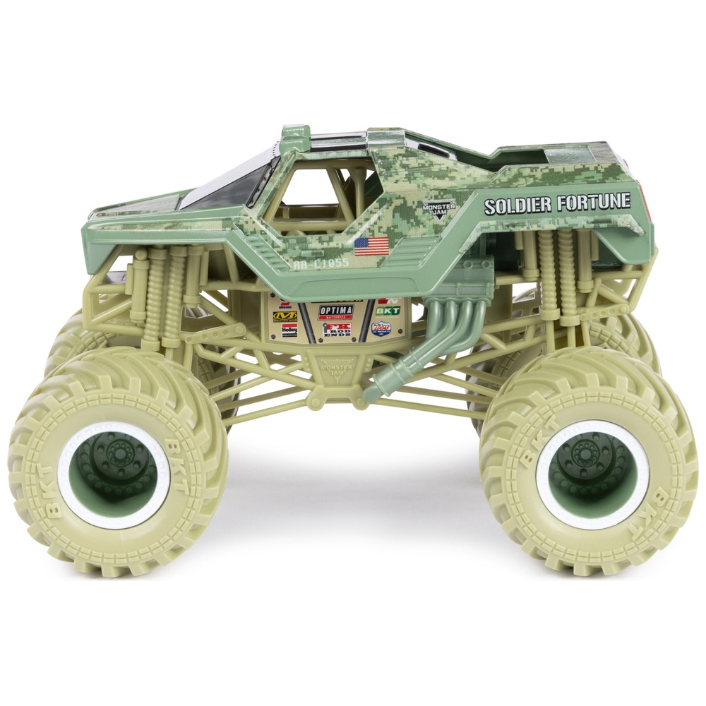 Monster Jam Soldier Fortune 1:24 Maßstab Die-Cast Monster Truck Fahrzeug