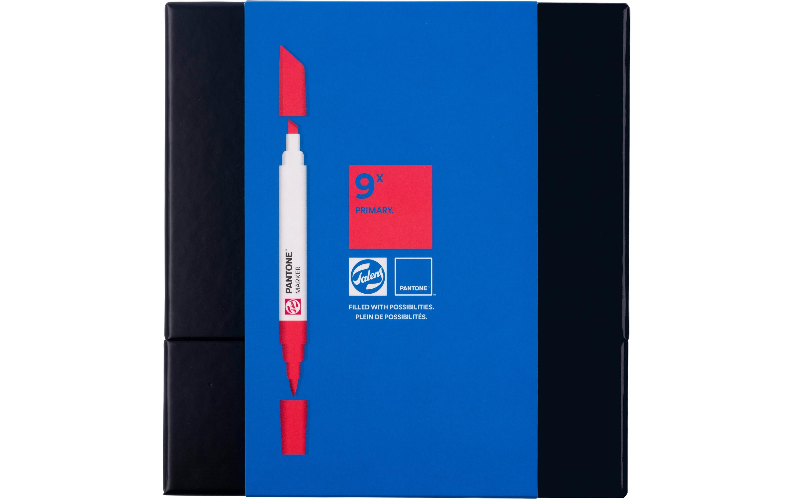 Pantone Marker Set 9x PrimaryWasserbasierte Marker