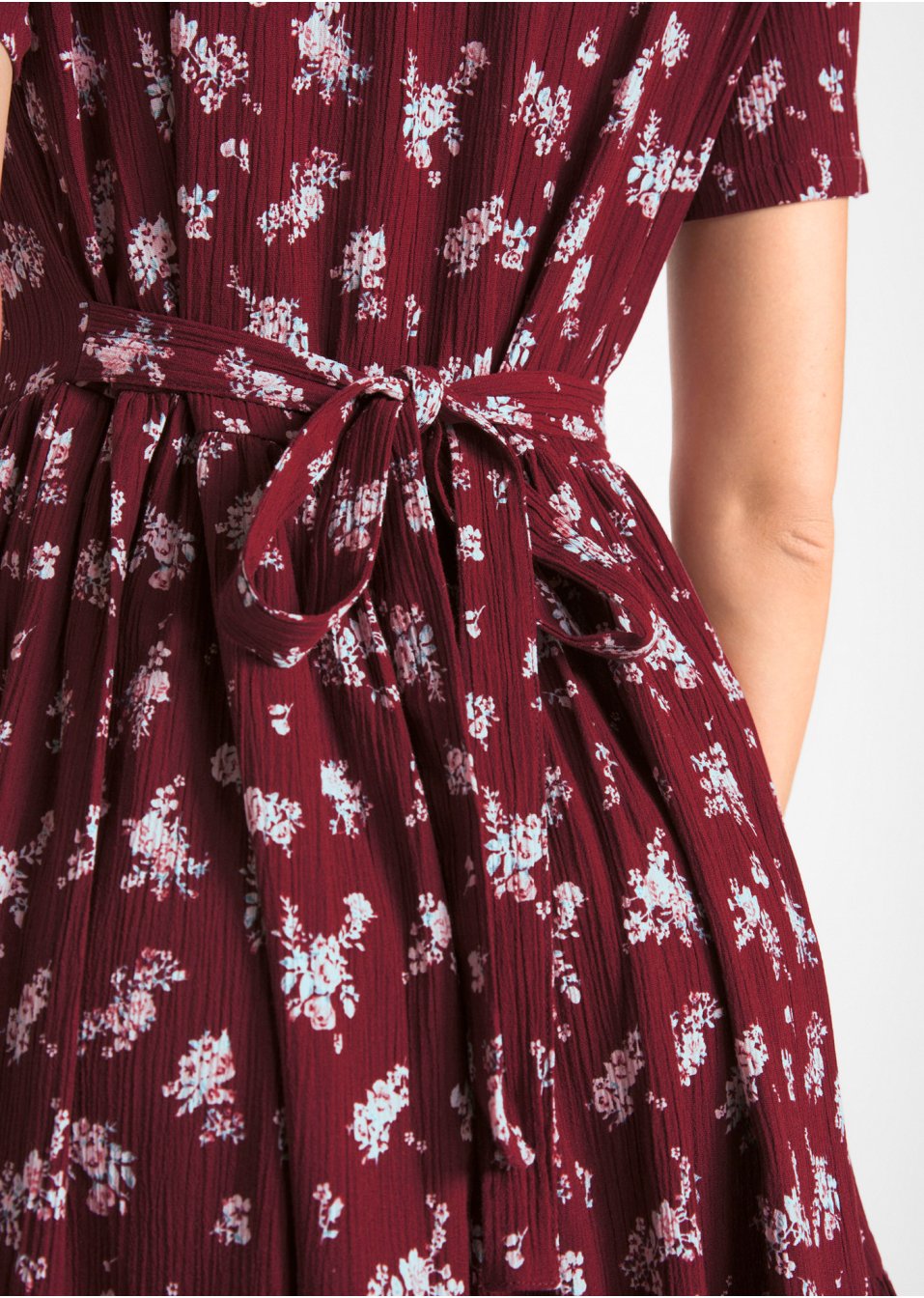 Robe, manches courtes