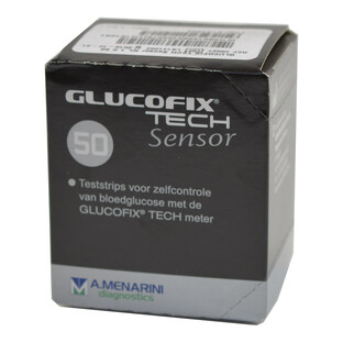 A Menarini Glucofix Tech Sensor Teststrips 50ST
