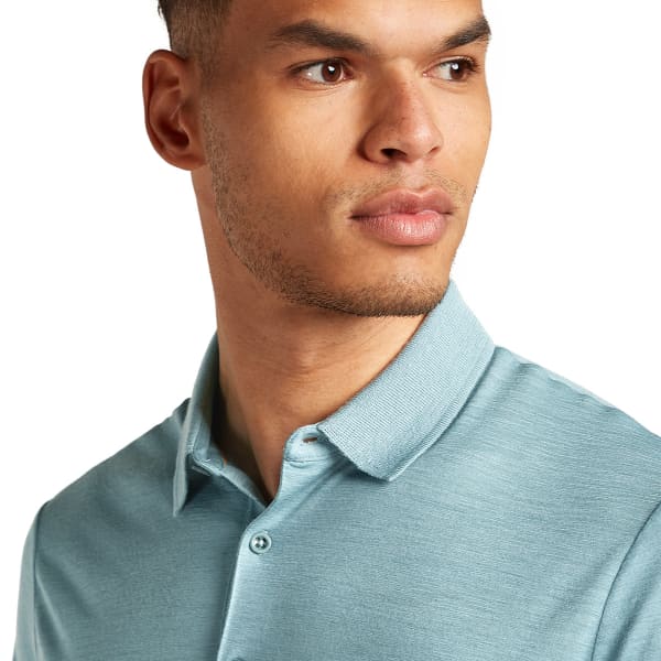 Polo randonnée ICEBREAKER M MERINO 150 TECH LITE III SS POLO BLUE ASH