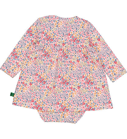 Freds World Bodykleid L/æ - Bloom - Mandel/Papaya/Navy