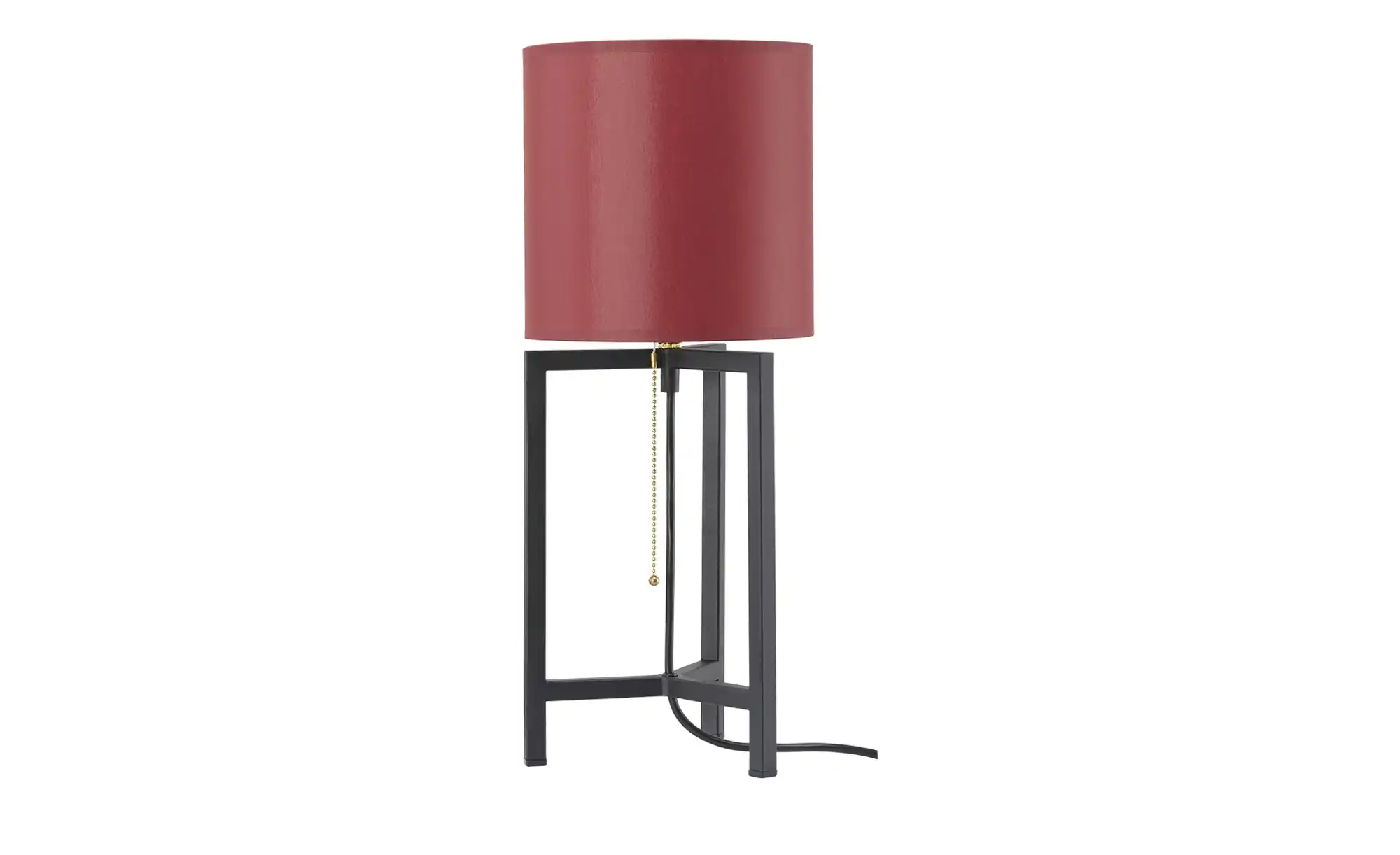 Jette Home Tischleuchte 1-flg.Schirm Stoff/  Beere